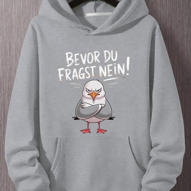 Men's Hooded Sweatshirt.