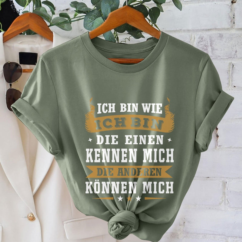 Women's Casual Short Sleeve Crew Neck T-Shirt.