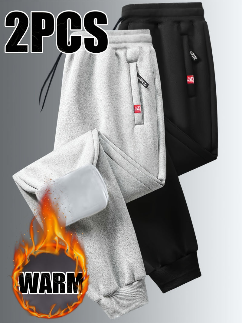 This Two-Piece Fleece Jogger Set Is Perfect for Both Men And Women.