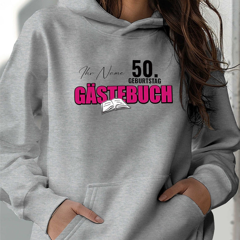 teediy Women'S 50th Birthday Hooded Sweatshirt.