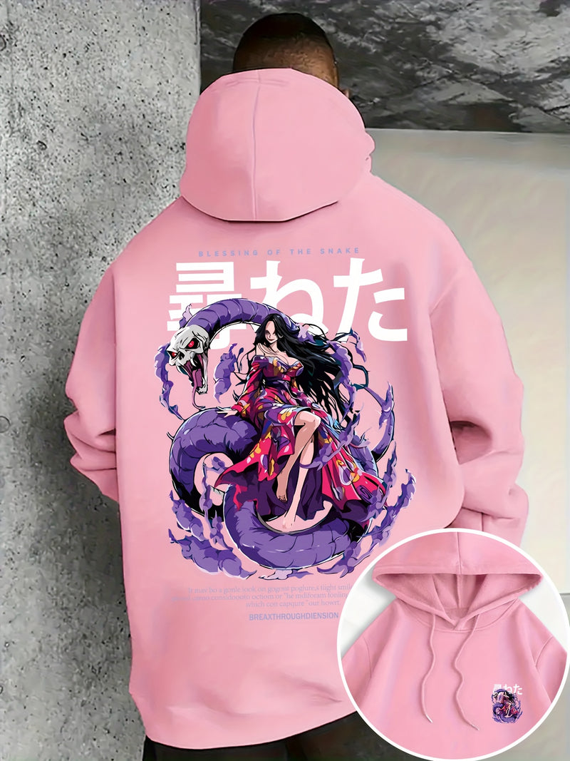 Men's Fashion Printed Hoodie Sweatshirt.
