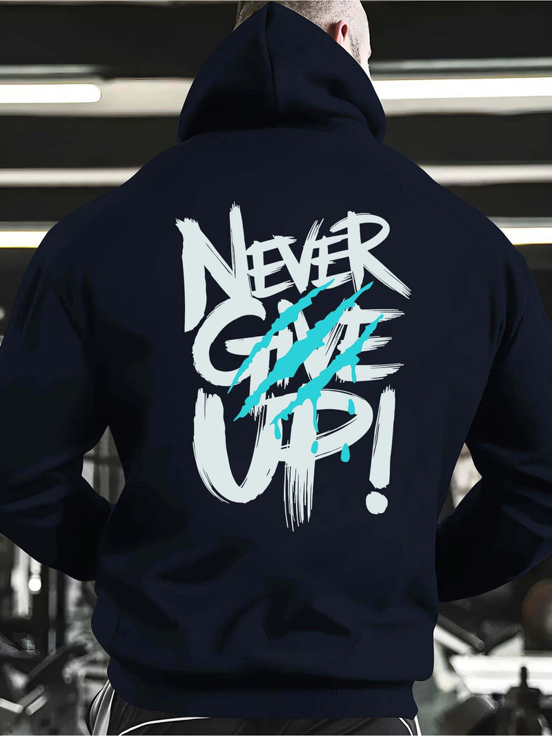 Men's Hooded Fleece  Sweatshirt.