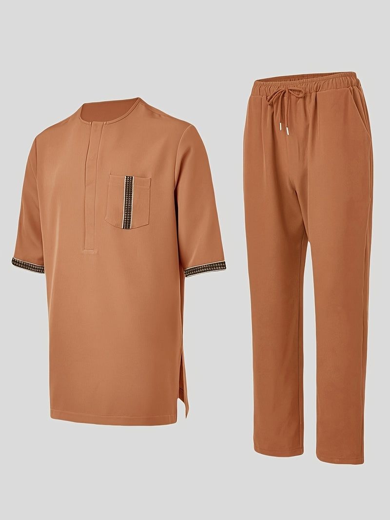 Men's Casual 2pcs Suit.