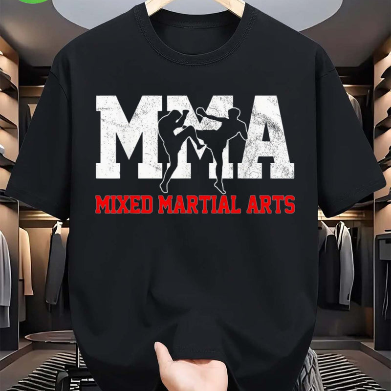 Men’s Heavyweight Cotton Graphic T-Shirt.