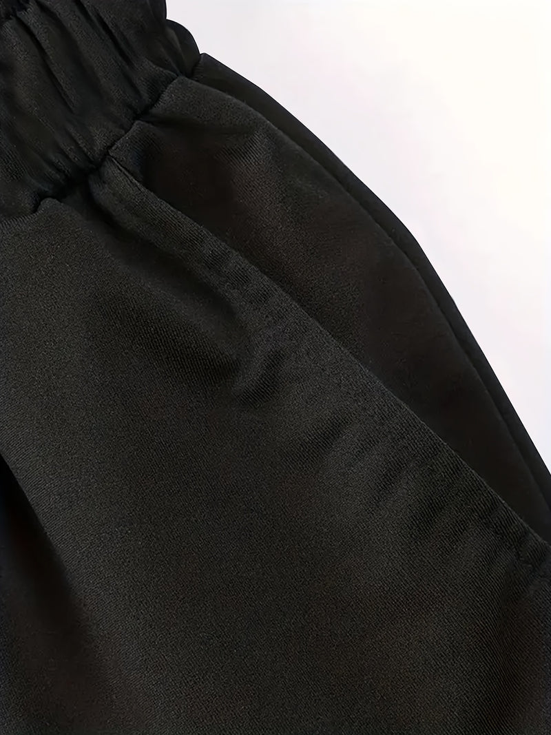 Men's Casual Sport Raglan Sleeve Hooded Two-Piece Set.