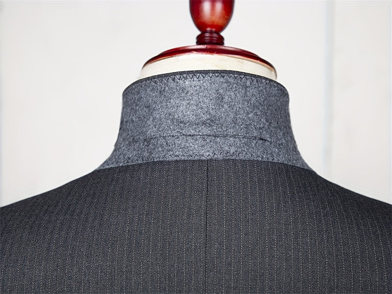 Men's Two-Piece Suit Set - Business & Casual Wear, Slim Fit.