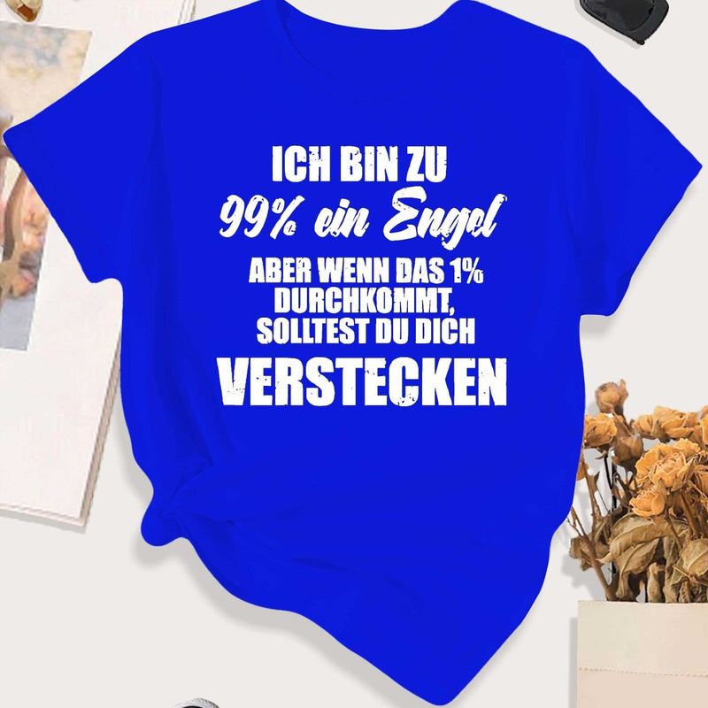 Women's T-Shirt with Short Sleeves.