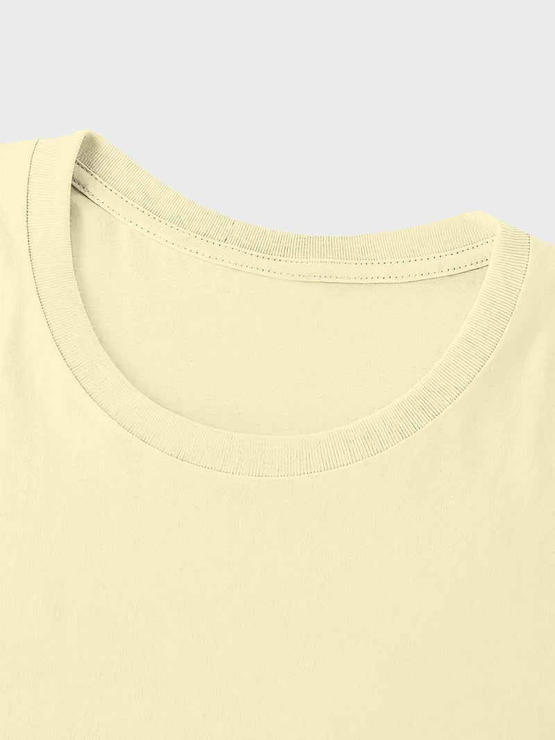 Women’s Casual Short Sleeve T-Shirt.