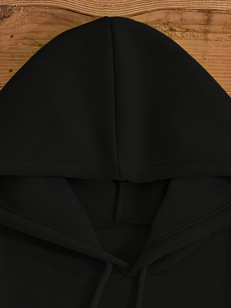 Women's Cute Sloth & Letter Print Hoodie.