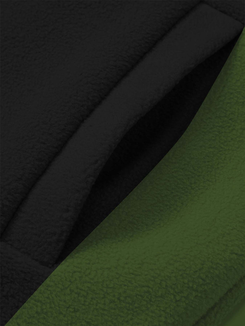 Men's Jacket Golf Stand Collar - Lined Thickened Top Men's Outerwear.
