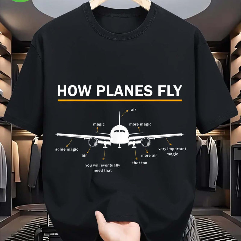 Men’s Funny Aerospace Engineering T-Shirt.