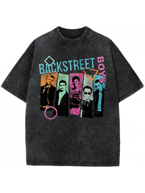 Women's Backstreet BSB Vintage Band T-Shirt.