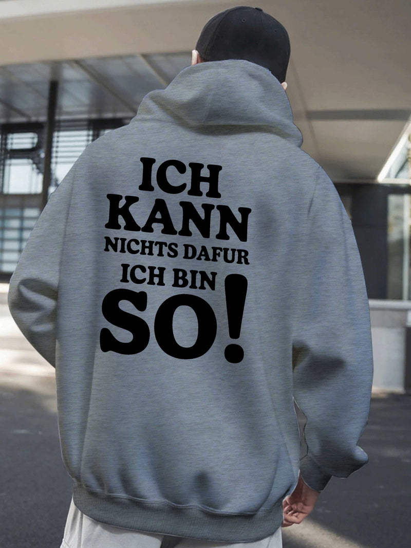 Graphic Men's Hoodie Sweatshirt.