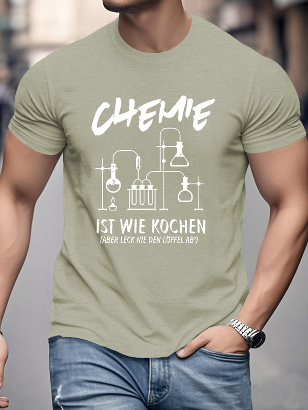 Men's Summer Short Sleeve T-Shirt.
