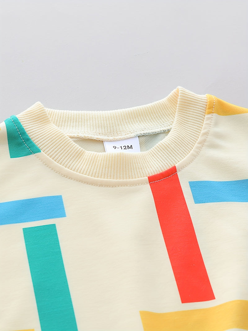 Baby Boys And Girls Autumn Spring Fashion Colorful.