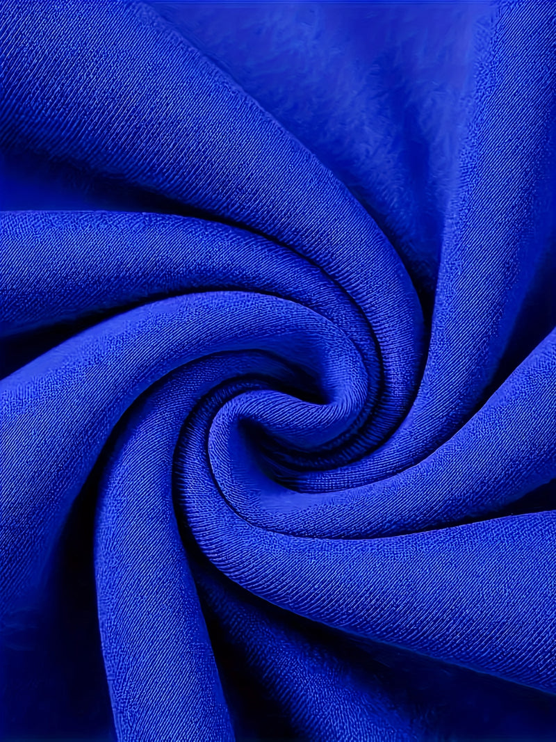 New Men'S Fashion Hoodie with Crown Letter Print And Drawstring.