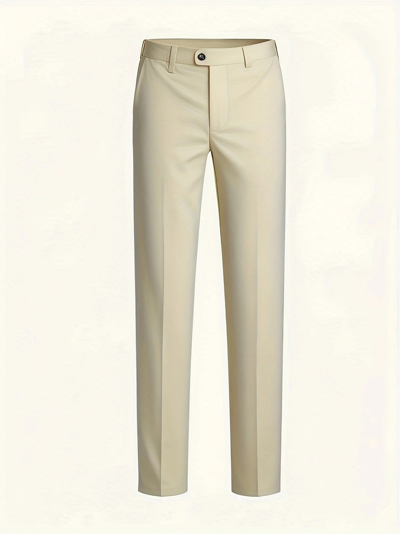 Men's 2pcs Suit, Including a Blazer And Trousers.