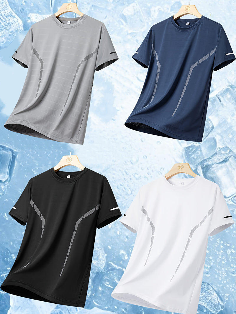 Set of 4 Summer Men's T-Shirts.