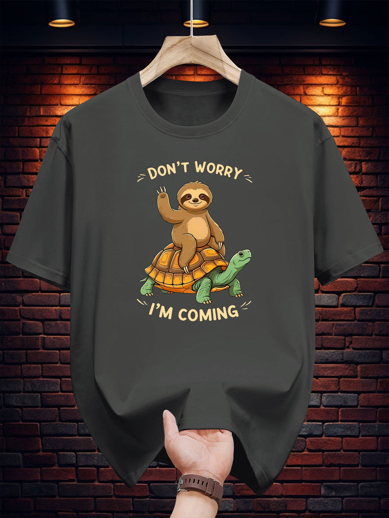 Men's 200gsm Heavyweight 100% Cotton T-Shirt.