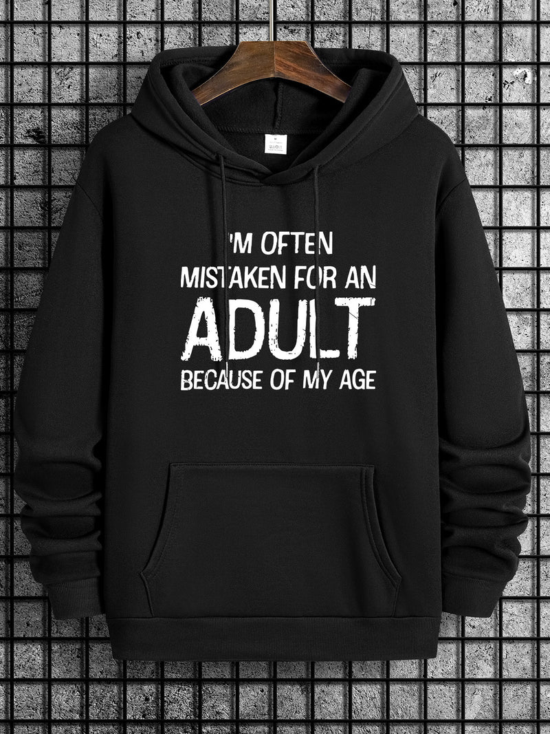 Men’s Hooded Sweatshirt New Spring.