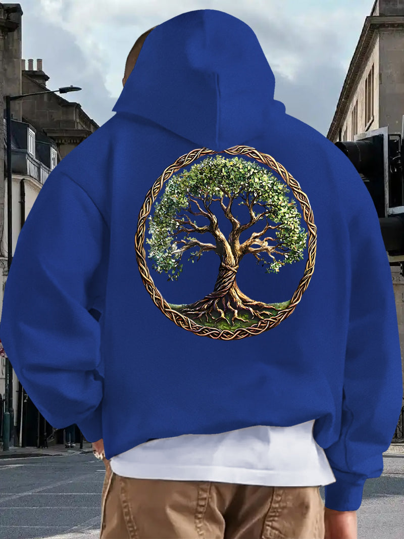 Men's Hooded Sweatshirt.