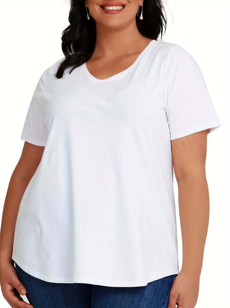 3pcs Women's New Casual Sports T-shirt V-neck.