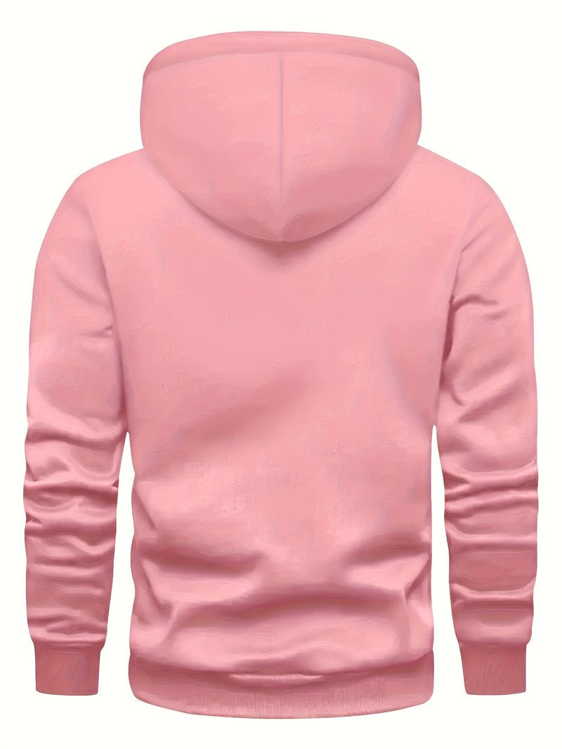 Men's Casual And Versatile Hooded Sweatshirt.