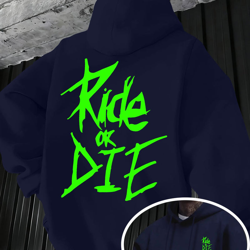 Men's Hooded Sweatshirt.