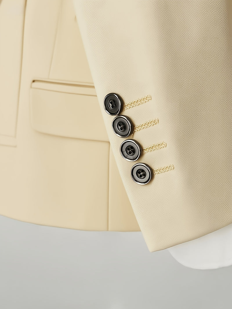 Men'S Premium Two-Piece Suit, Plus-Size Suit Set with Pants.