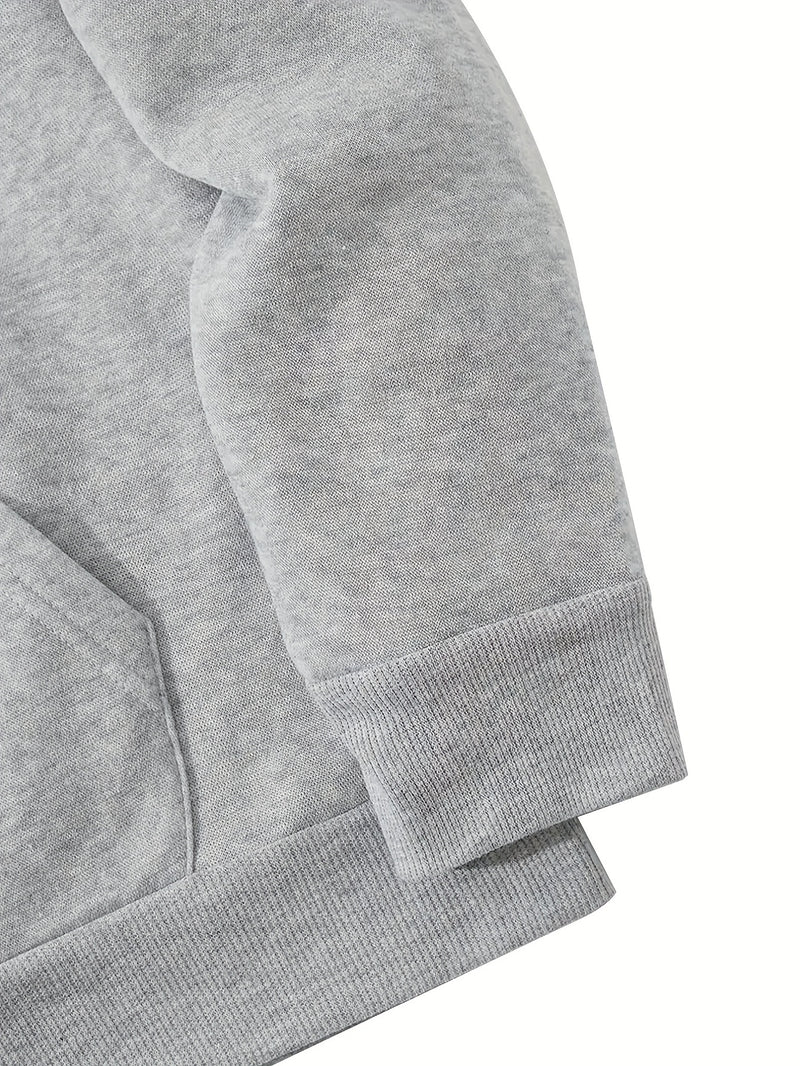 Men's Casual Pullover Hooded Sweatshirt.