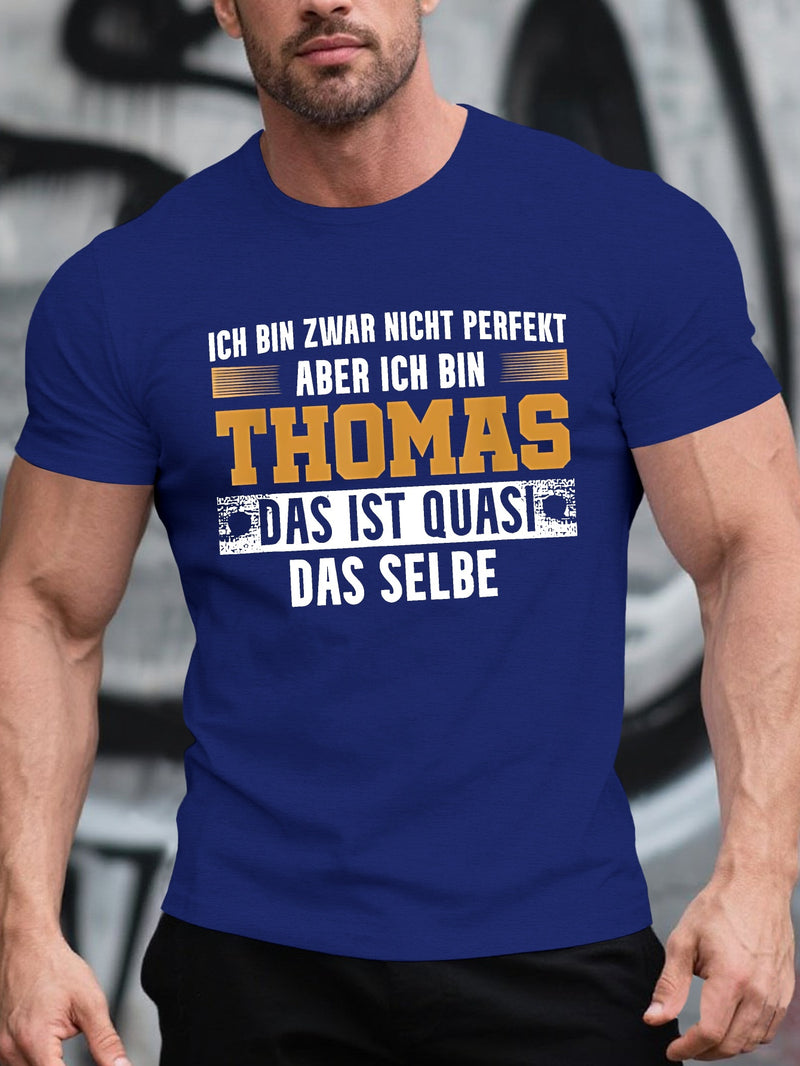 Men’s Summer Short-Sleeve T-Shirt.