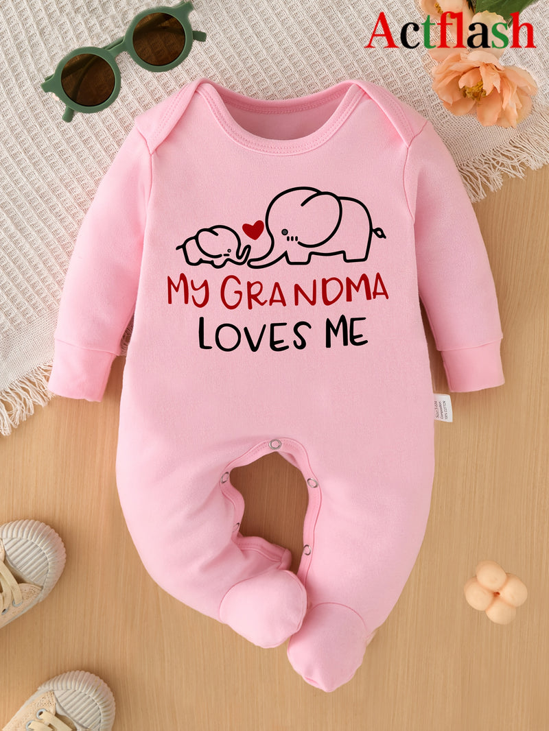 My Grandma Loves Me Valentine's Day Letter Print.