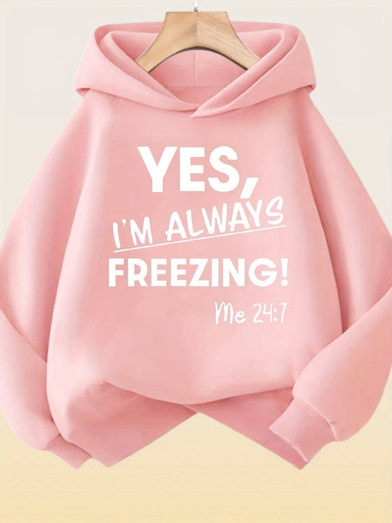 Women’s Comfortable Thickened Fleece Hoodie.