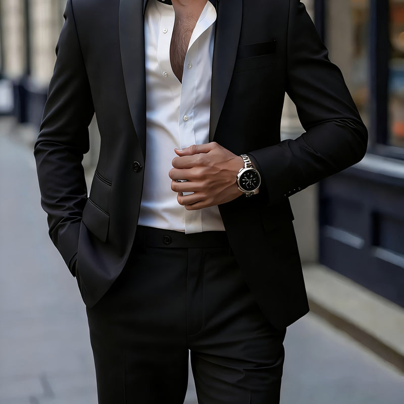 Men's Two-Piece Formal Suit by Elitefit.