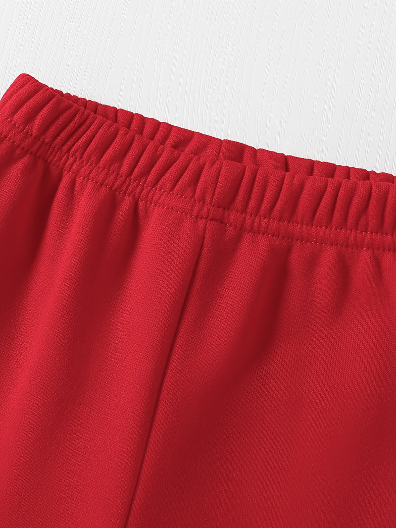 Boys' Autumn/Winter Casual English Letter Graphic Fist Bump.