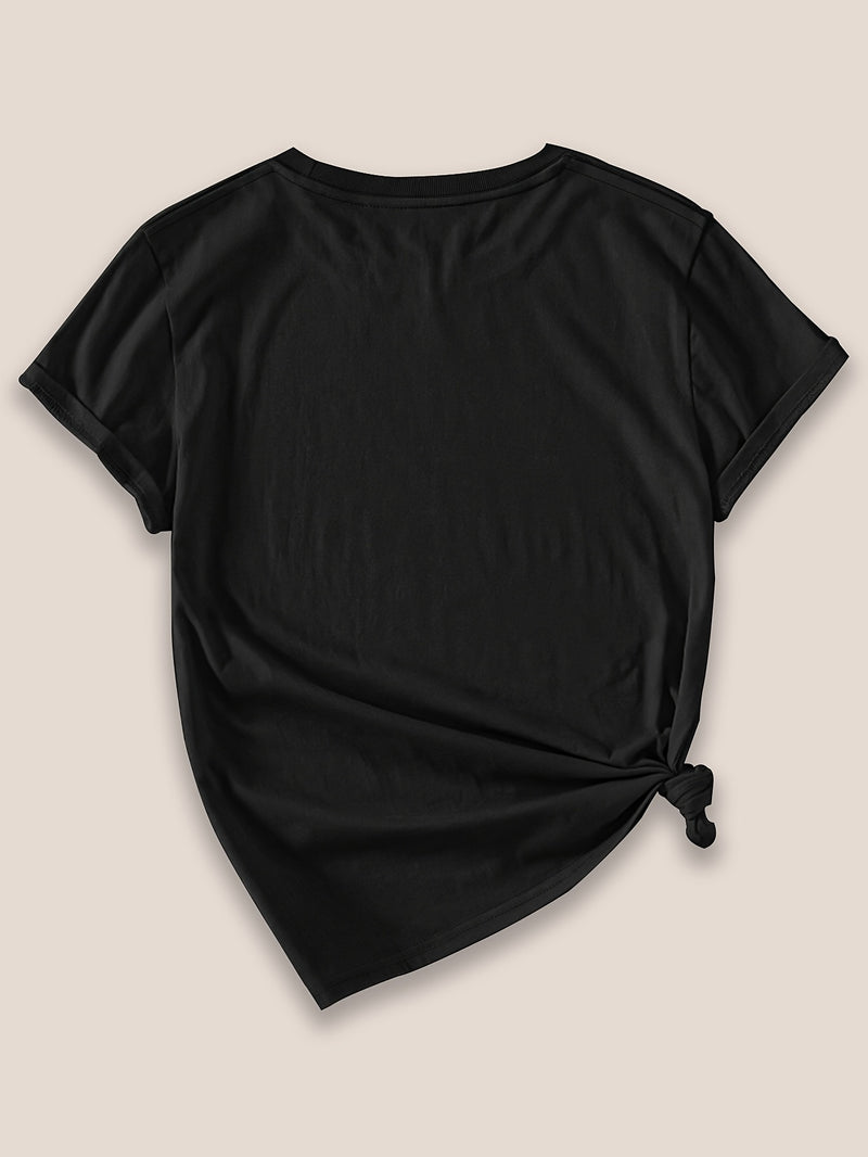 Women's Short Sleeved T-shirt.