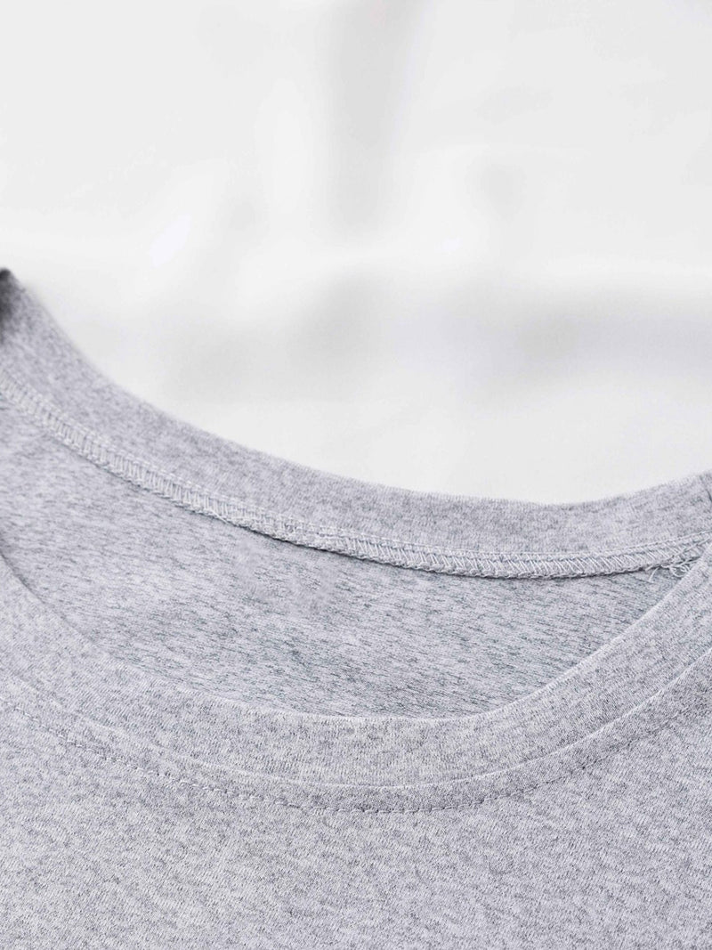 Women's T-shirt with a Printed Silhouette of a Woman.