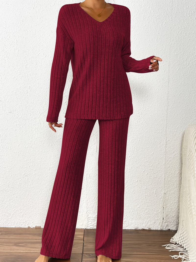 Women's Autumn And Winter Two-Piece Set.