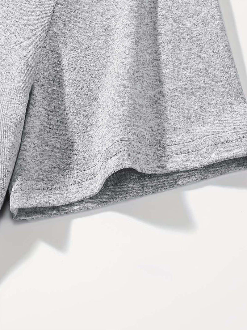 Women’s Graphic Print Two Piece Set, Short Sleeve T-shirt & Shorts.