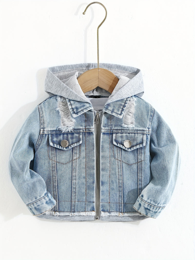 Boys and Denim 2-in-1 Style Denim Jacket.