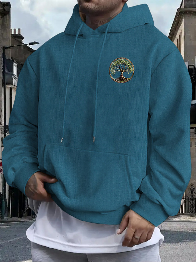 Men's Hooded Sweatshirt.