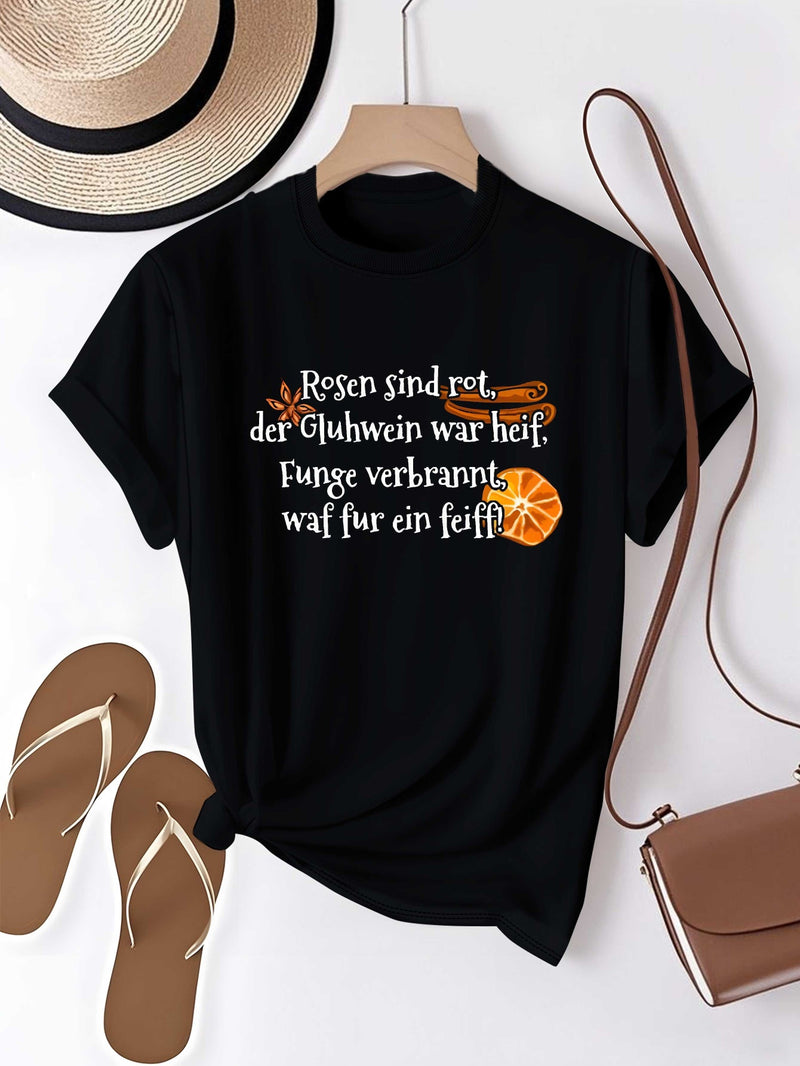 Women's Pure Comfortable T-shirt Short Sleeve.