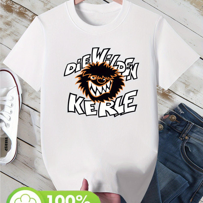 Graphic T-Shirt Casual Short Sleeve Tee for Men & Women.