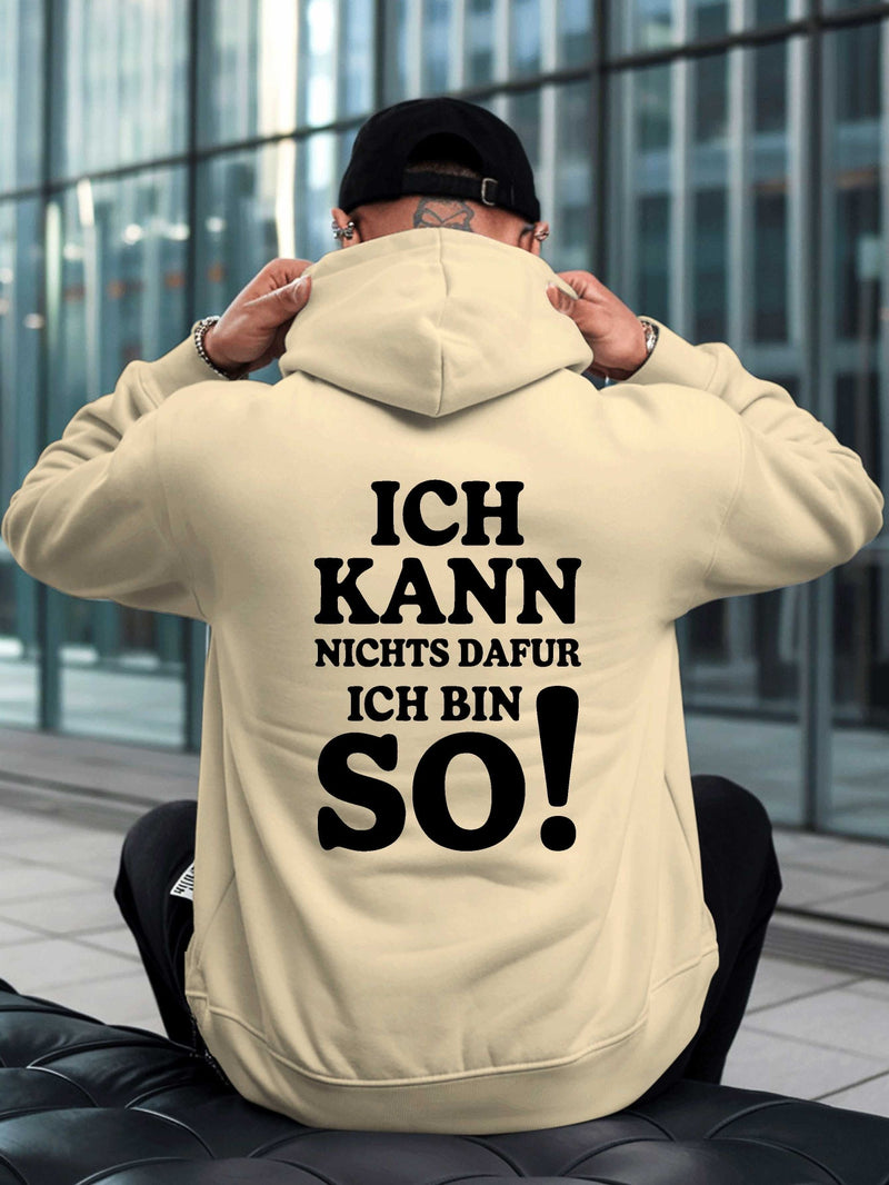 Graphic Men's Hoodie Sweatshirt.