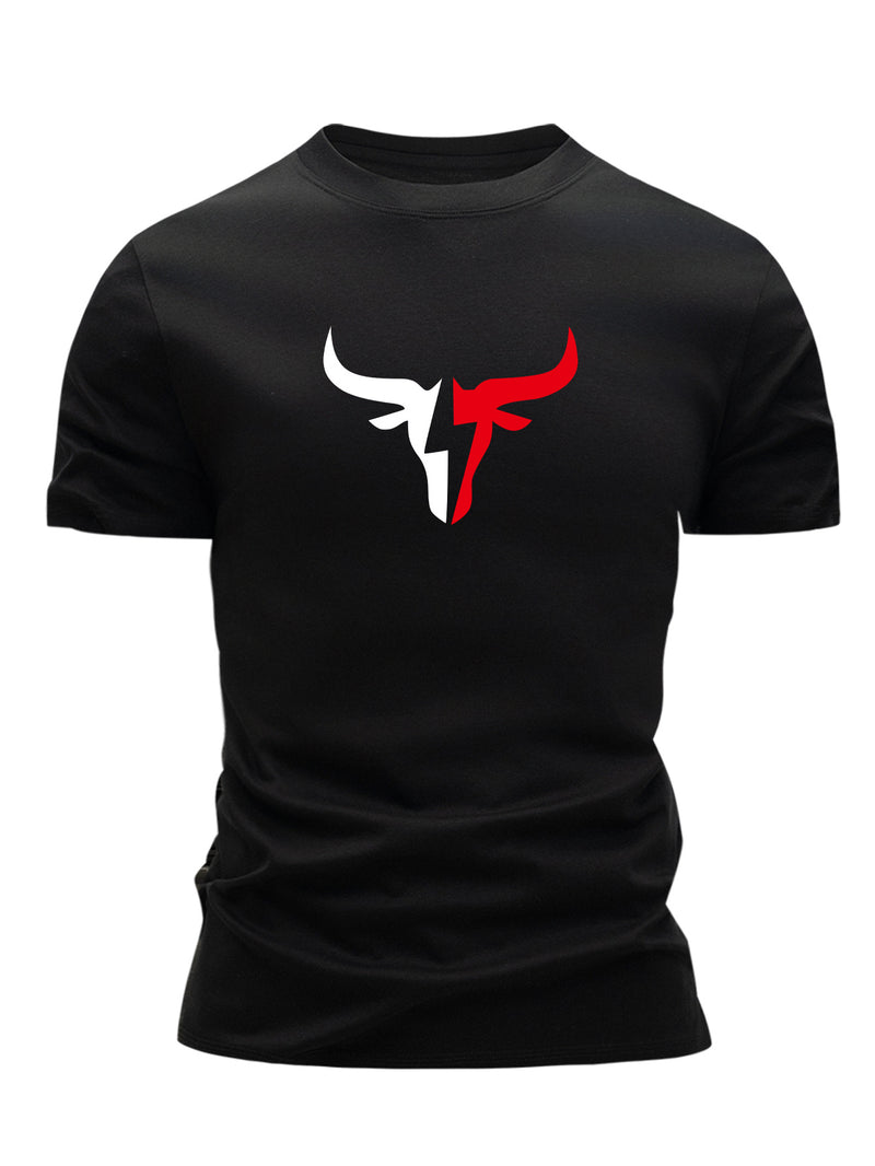 3pcs Men’s T-shirt Cotton New Fashionable Summer Essential Top.