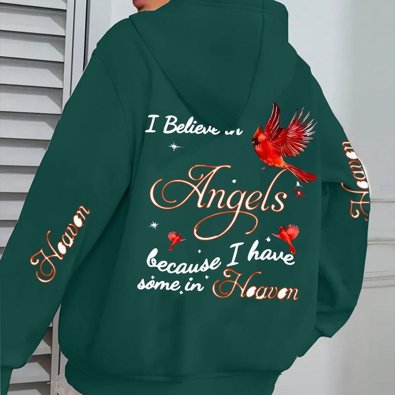 Casual Sweatshirts, Women's Hearts and Butterfly Prints.