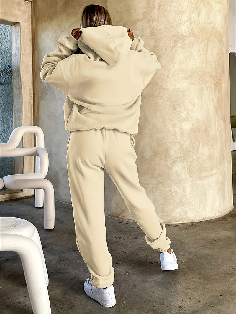 Women's Casual Long-Sleeve Hoodie.