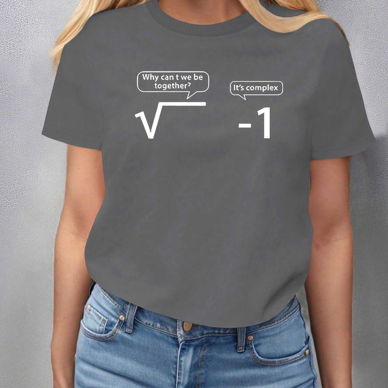 Women’s Funny Design Cozy T-Shirt.