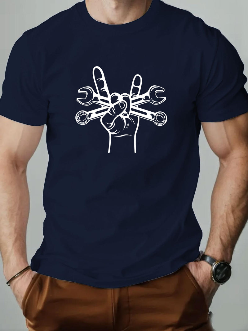 Men's Summer Casual Short-Sleeve T-Shirt.