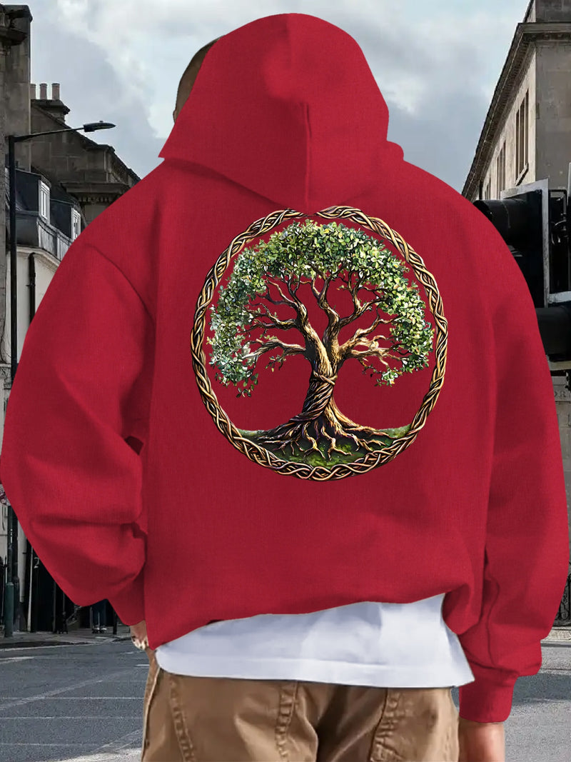 Men's Hooded Sweatshirt.